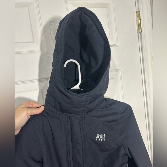 Abercrombie Navy All Season Weather Warrior Hooded Jacket Girls Kids Size Large. - Picture 14 of 14
